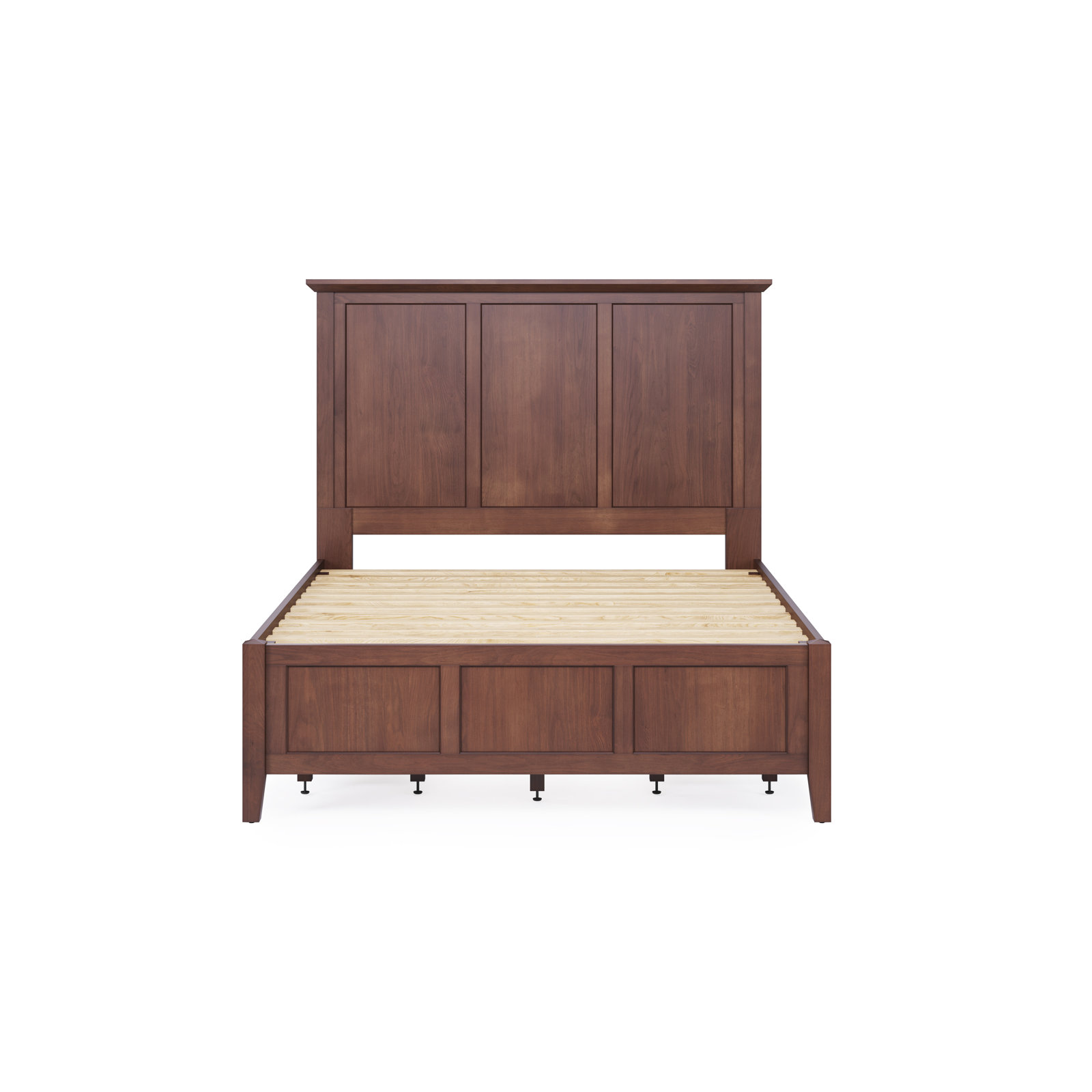 Renee Storage Platform Bed, California King, Dark Mocha