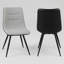Benedick Kitson Tufted Side Chair in Grey