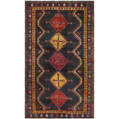 Vintage Distressed Bodie Charcoal Rug