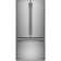 GE Appliances 33" 24.8 Cubic Feet Smudge-Resistant French Door Refrigerator with Water and Ice Dispenser