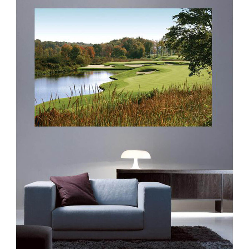 Décalcomanie murale Autumn Golf, 24 po x 36 po