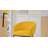 Corduroy upholstery metal leg armchair-1782283530