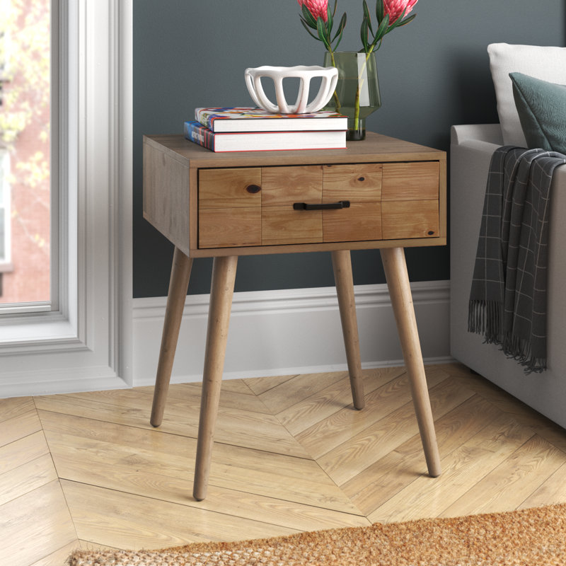 Table de bout avec rangement Rivenburg