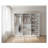 Prosper White Freestanding Walk In Wood Closet System