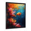 «Blue Orange Coral Marine Fish Life I» - décoration murale art corail-580413849-752323949