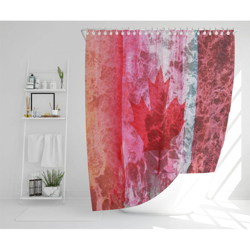 Dilreet Polyester Shower Curtain Set