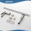 Robinet de lavabo de salle de bain monocorps et monocommande en laiton massif 6 "avec drain-123430014-113607980