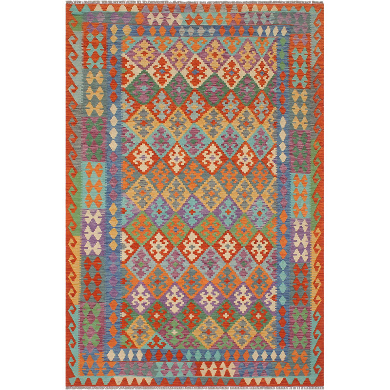 Ceporah Wool Southwestern Indoor Rug