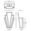 Empire 1 - Light Flush Mounted Sconce-43127724