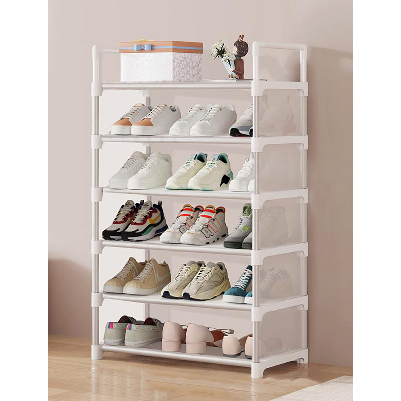 Range-chaussures pliable - aucune installation requise, étagère à chaussures robuste et spacieuse