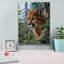 Bungalow Rose «Portrait of a Mountain Lion» par Momart, art mural sur toile-520547588