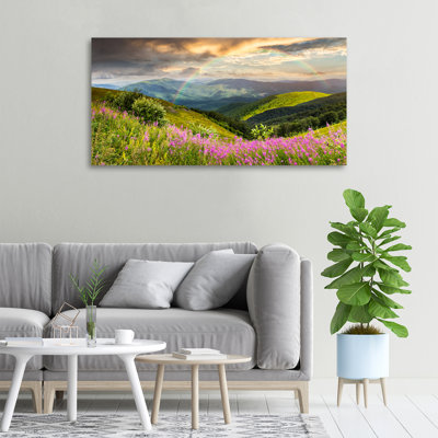 Mountain Landscape - Wrapped Canvas Print