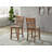 6Pc Wooden Counter Table (+ 18" B. Leaf) Set With Shelves Base-961650953