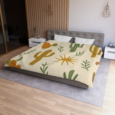 Microfiber Duvet Cover Boho Style, Design 23