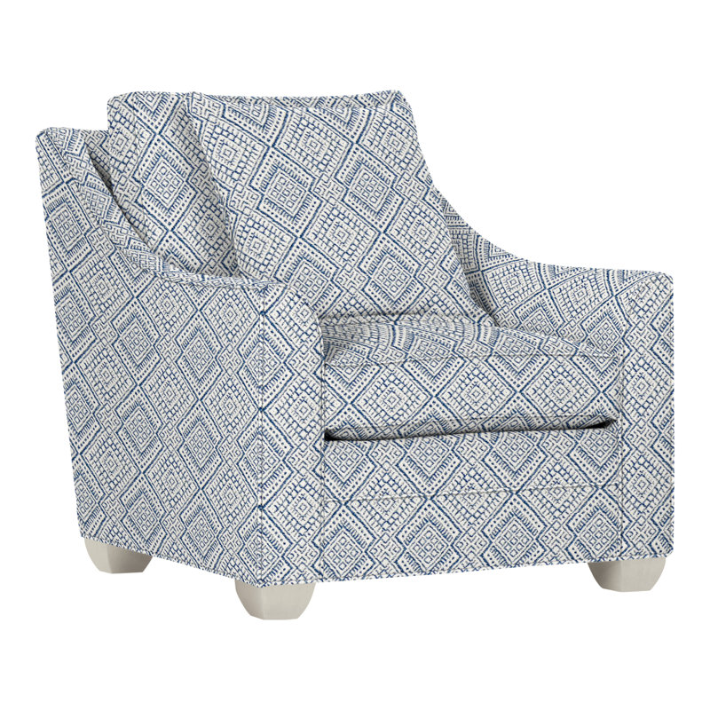 Chaise 37,5 po Nicholas, Perigold câpre rosé, Navajo