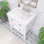 Meuble-lavabo simple 24,36 po Sulekha