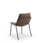 Chaise de salle à manger moderne et simple en cuir Pu