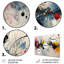 Abstrait, vagues abstraites, peinture, formes modernes abstraites, art mural-933919636-933919639