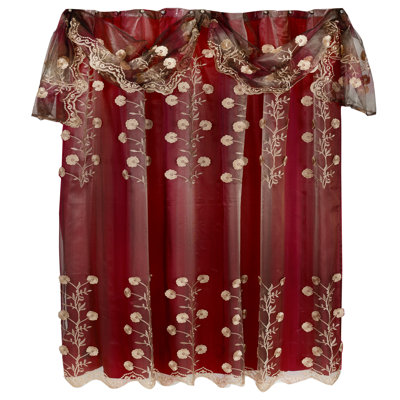 Shellenbarger Floral Shower Curtain