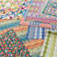Safety Net Blue Handwoven Wool Rug-68029113