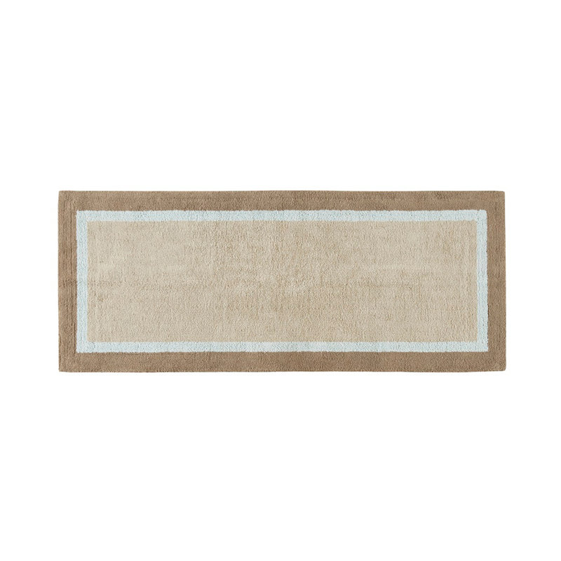 Tapis de bain en coton touffeté, L 60 po x l 24 po