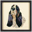 « basset hound », impression
