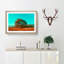 Gazing at the Tree in Abstract - Framed Print-55726917-55726918
