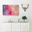 Affection In Abstract - Wrapped Canvas Painting-55306417