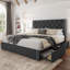 Lit plateforme tapissier avec rangement Kevyon-2050234424-2052952991
