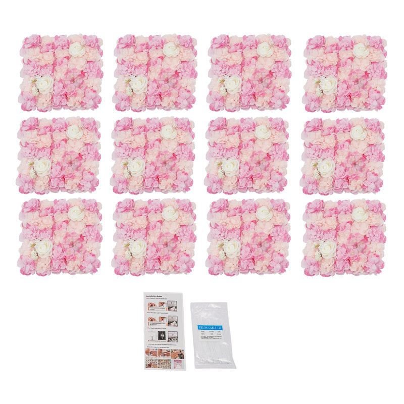 Artificial Flower Wall Panels
