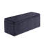 Safar Large Ottoman Storage Box with Plain Lid - Naples Upholstered Blanket Box - Multi- Functional Storage Box-116983463-116778426