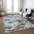 Machine Washable Indoor/Outdoor Claudian ACN1486 Taupe Rug-103147930