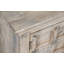 Buffet blanc vieilli 2 portes vieilli