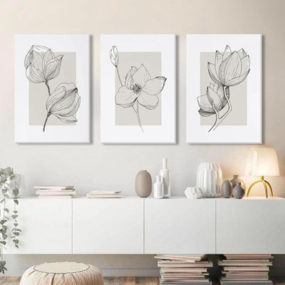 3 Piece Wrapped Canvas Print