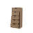 Olijato 5-Drawer Dresser For Nurseries And Bedrooms – Modern Space-Saving Storage, Natural Oak-1538686464