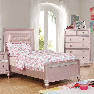 Annistyn Solid Wood Piece Bedroom Set