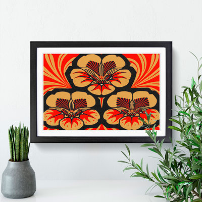 East Indian Cherry Flowers by Julie De Graag - Picture Frame Painting