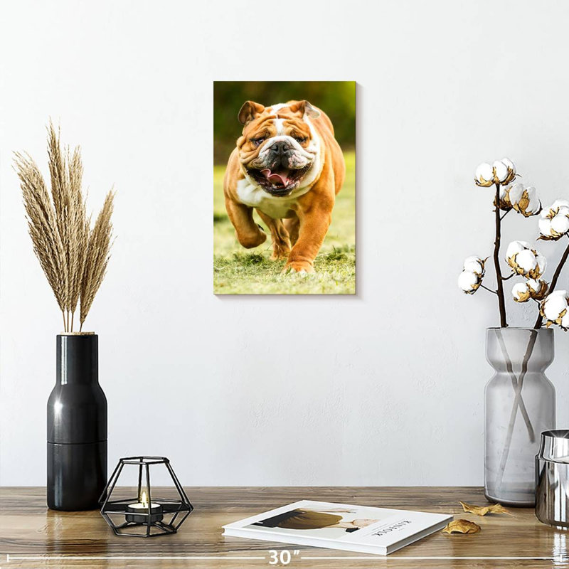 Brampt Running Dog, 12" H x 8" W