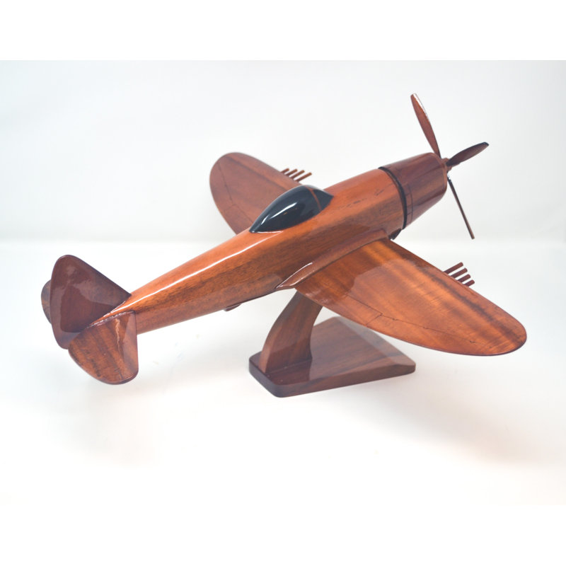 Shauvin, modèle en bois P-47 Thunderbolt
