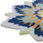Floral Area Rug in Blue/Green/Orange-308707893