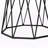 Galen is a modern and contemporary end table made of black metal and marble.