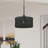 Adabella 1 Light Black Pendant