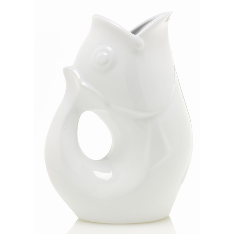Gurgle Pot Pitcher, White