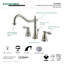 Robinet de salle de bain espacé Kingston-29272095