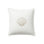 Seashell Linen Fringe Pillow