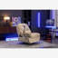 Fauteuil inclinable en cuir Albia-838837390