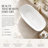 Lunar 60'' x 32'' Soaking Solid Surface Bathtub