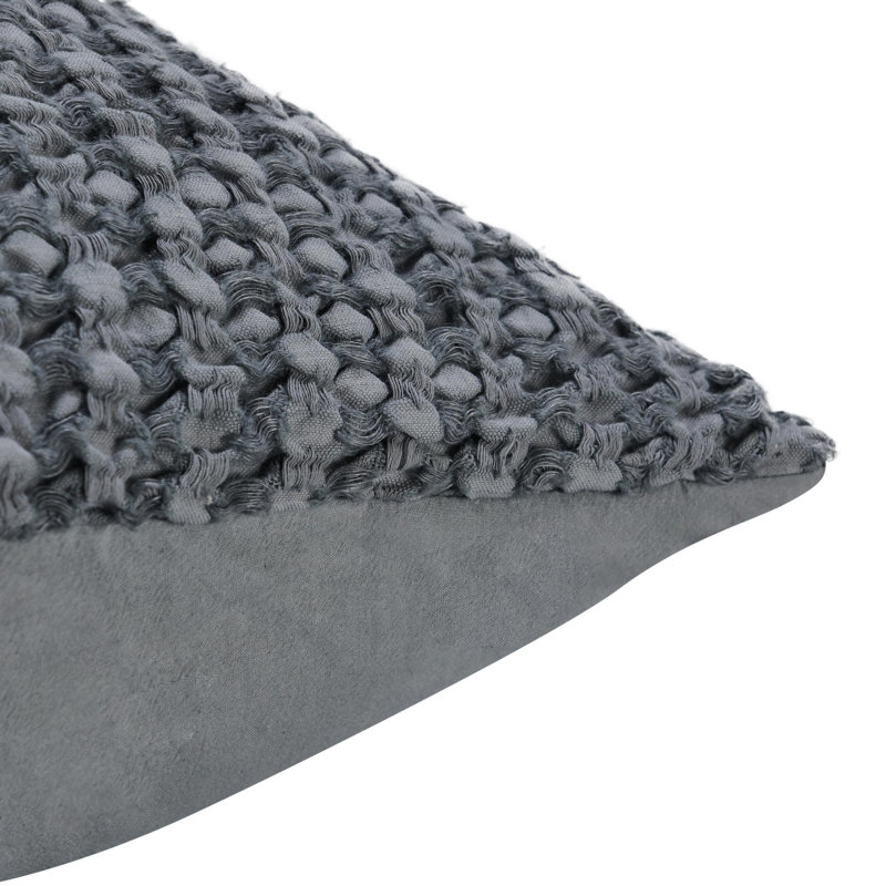 Claire Natural Standard Sham, Queen, Blue