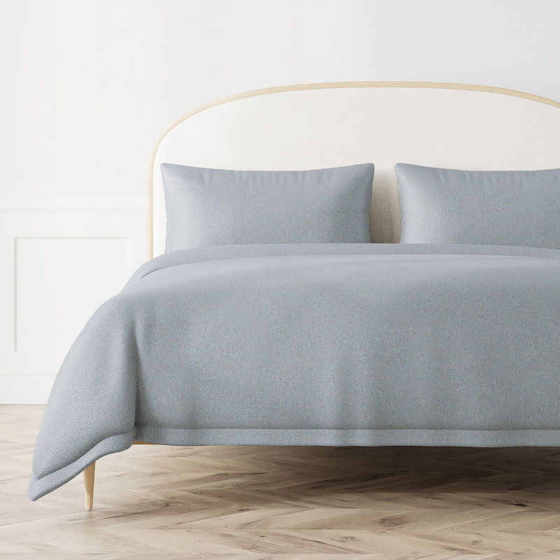 Chino Duvet Cover, Queen Duvet Cover, Slate