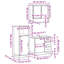 Alyose Bathroom Furniture Suite-1018990674